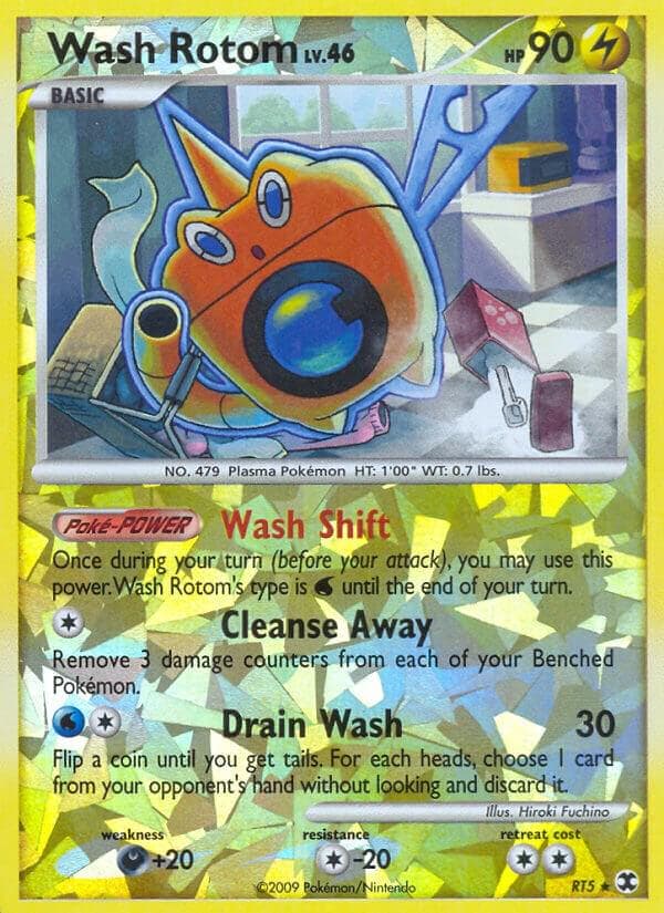 Wash Rotom #RT5 — Pokemon Rising Rivals