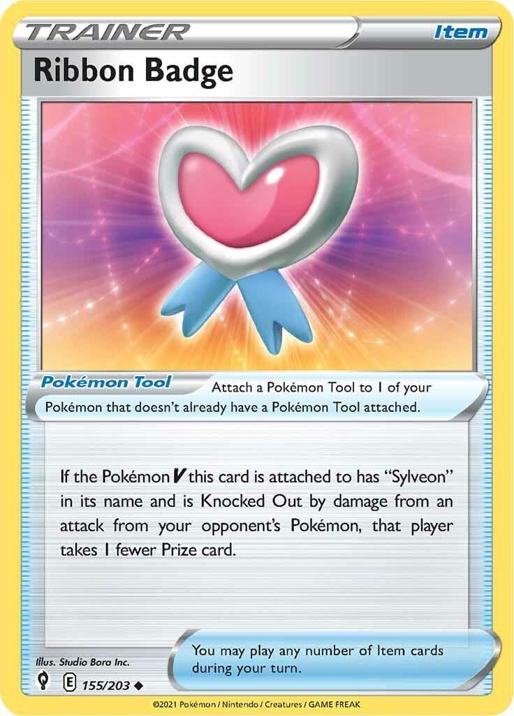 Ribbon Badge #155 — Pokemon Evolving Skies