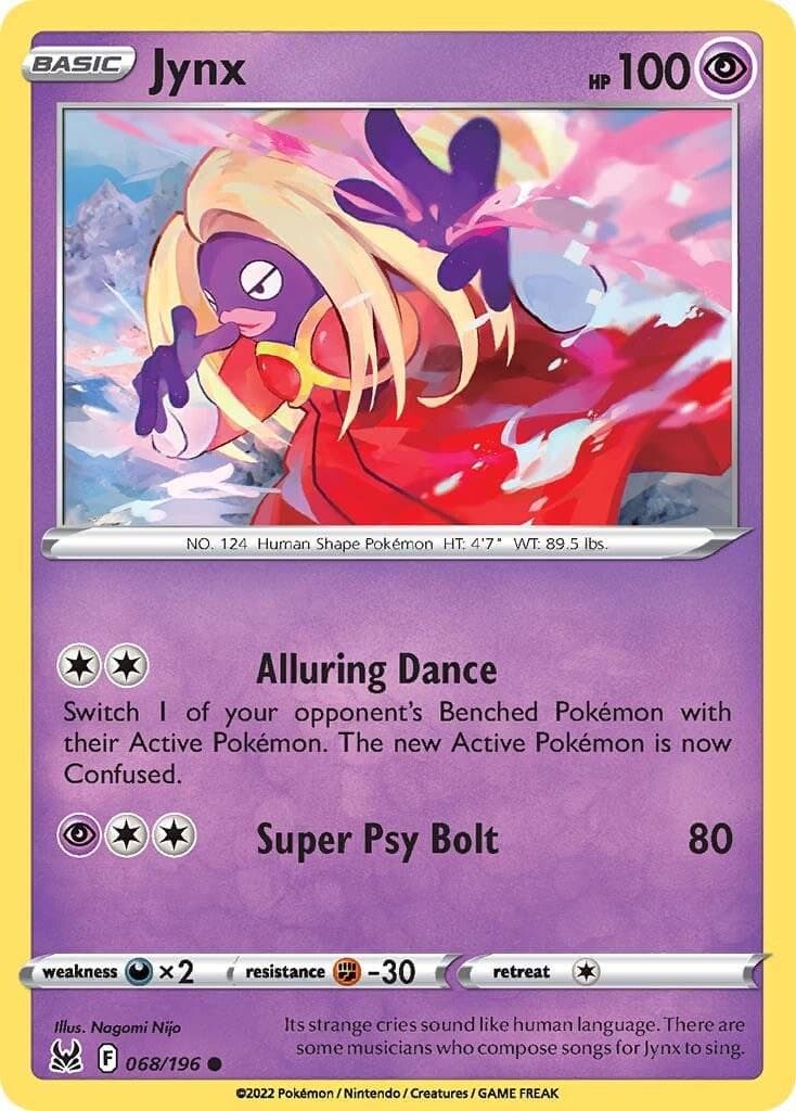 Jynx #68 — Pokemon Lost Origin