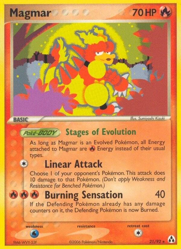Magmar #21 — Pokemon Legend Maker