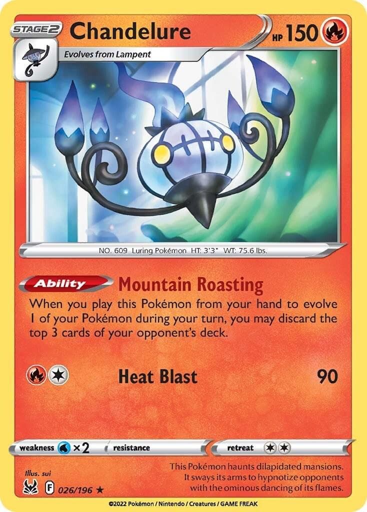 Chandelure #26 — Pokemon Lost Origin