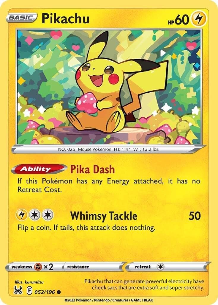 Pikachu #52 — Pokemon Lost Origin