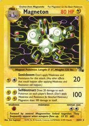 Magneton #11 — Pokemon Fossil
