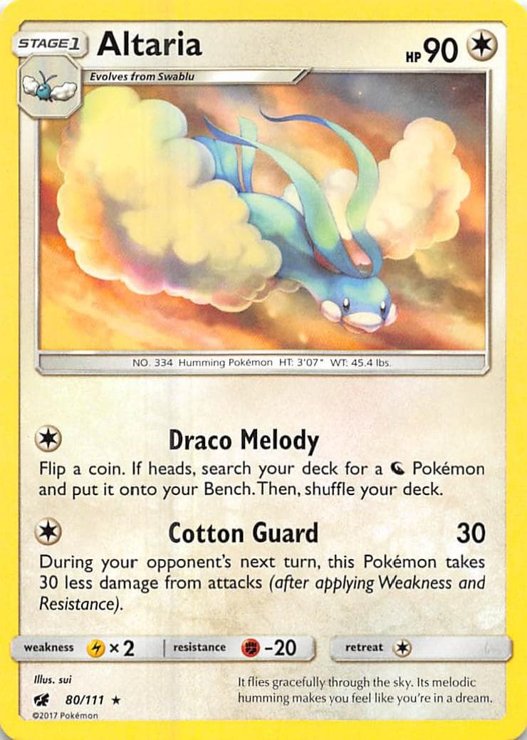 Altaria #80 — Pokemon Crimson Invasion
