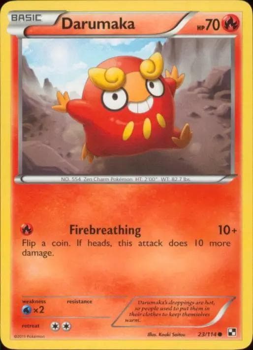 Darumaka #23 — Pokemon Black & White