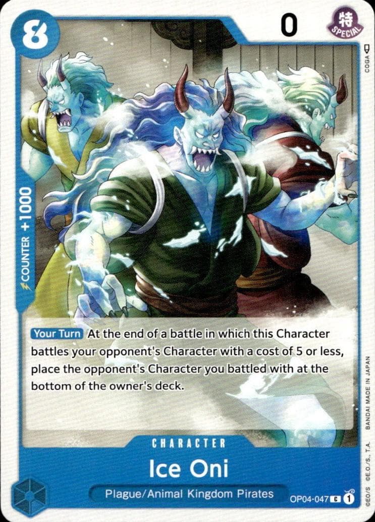 Ice Oni OP04-047 — One Piece Kingdoms of Intrigue