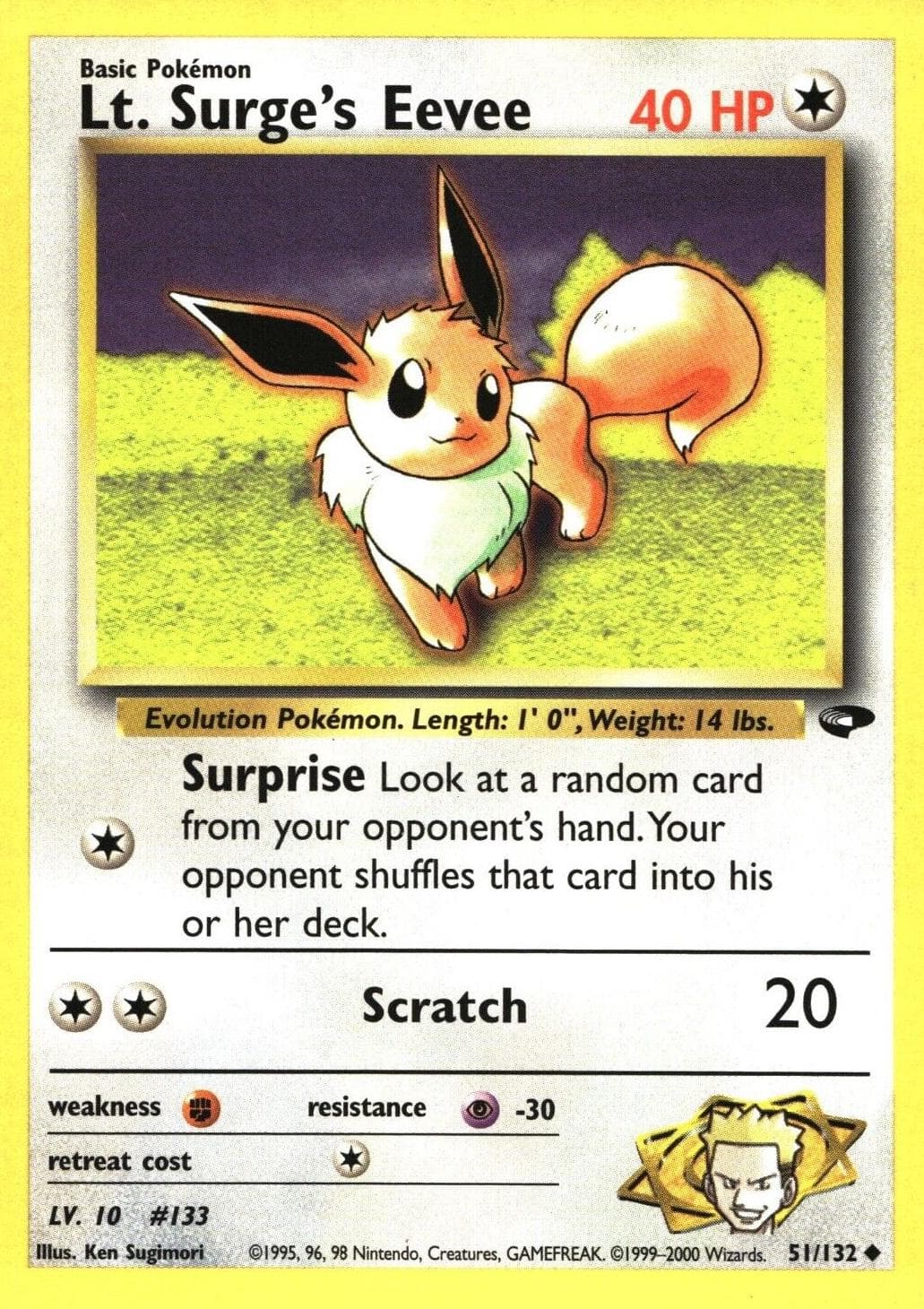 Lt. Surge's Eevee #51 — Pokemon Gym Challenge