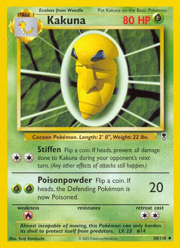 Kakuna #50 — Pokemon Legendary Collection