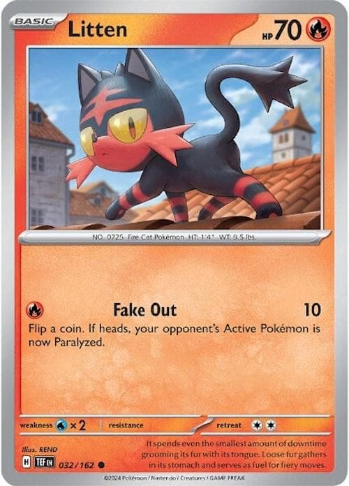 Litten #32 — Pokemon Temporal Forces