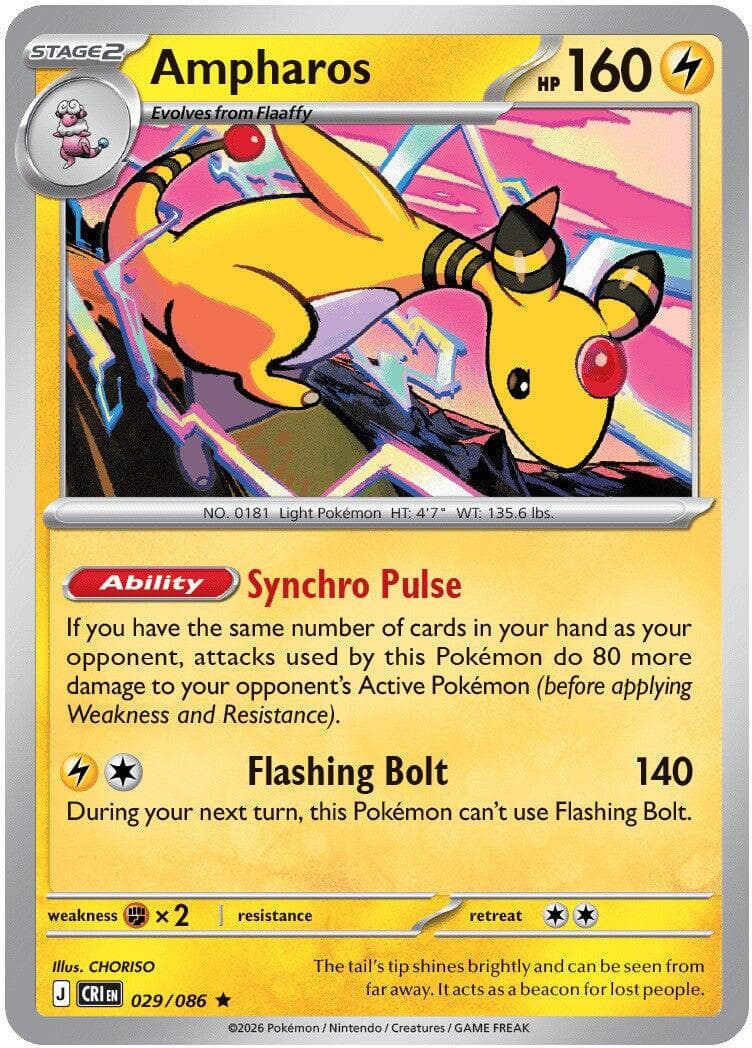 Ampharos #29 — Pokemon Chaos Rising