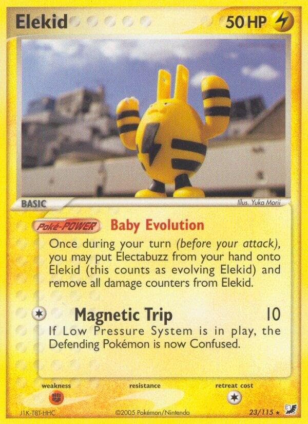 Elekid #23 — Pokemon Unseen Forces
