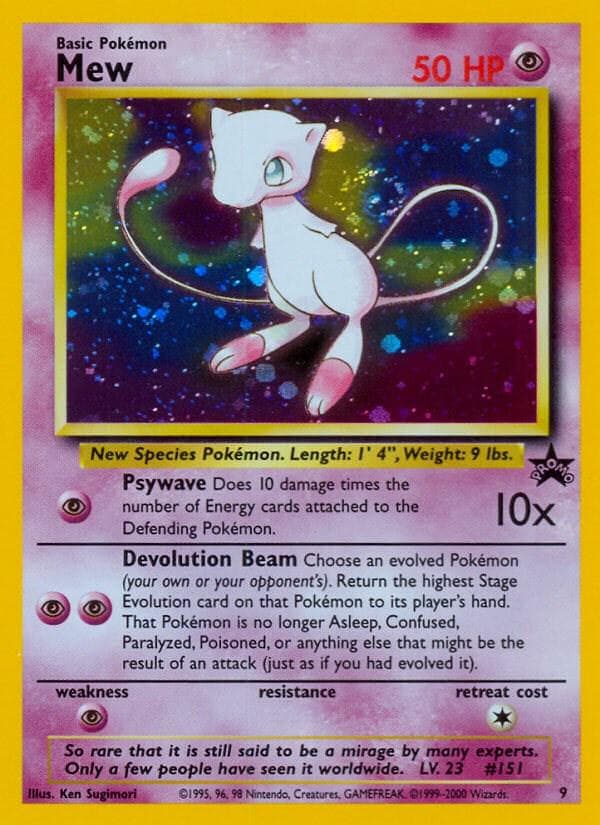 Mew #9 — Pokemon Promo