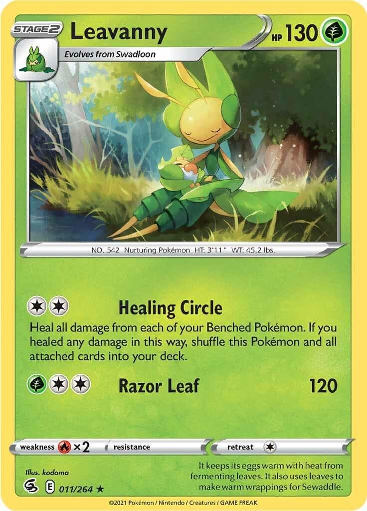 Leavanny #11 — Pokemon Fusion Strike