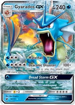Gyarados GX #18 — Pokemon Crimson Invasion