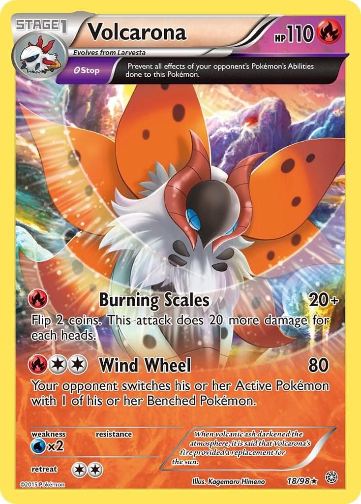Volcarona #18 — Pokemon Ancient Origins