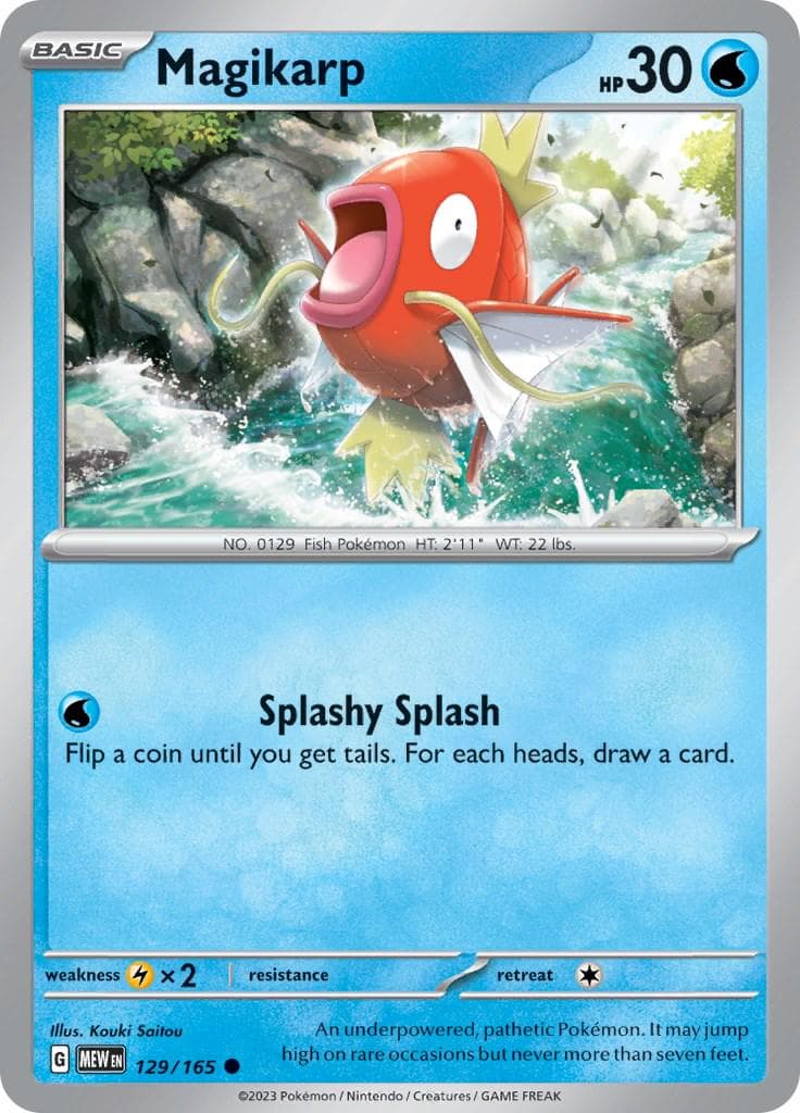 Magikarp #129 — Pokemon Scarlet & Violet 151