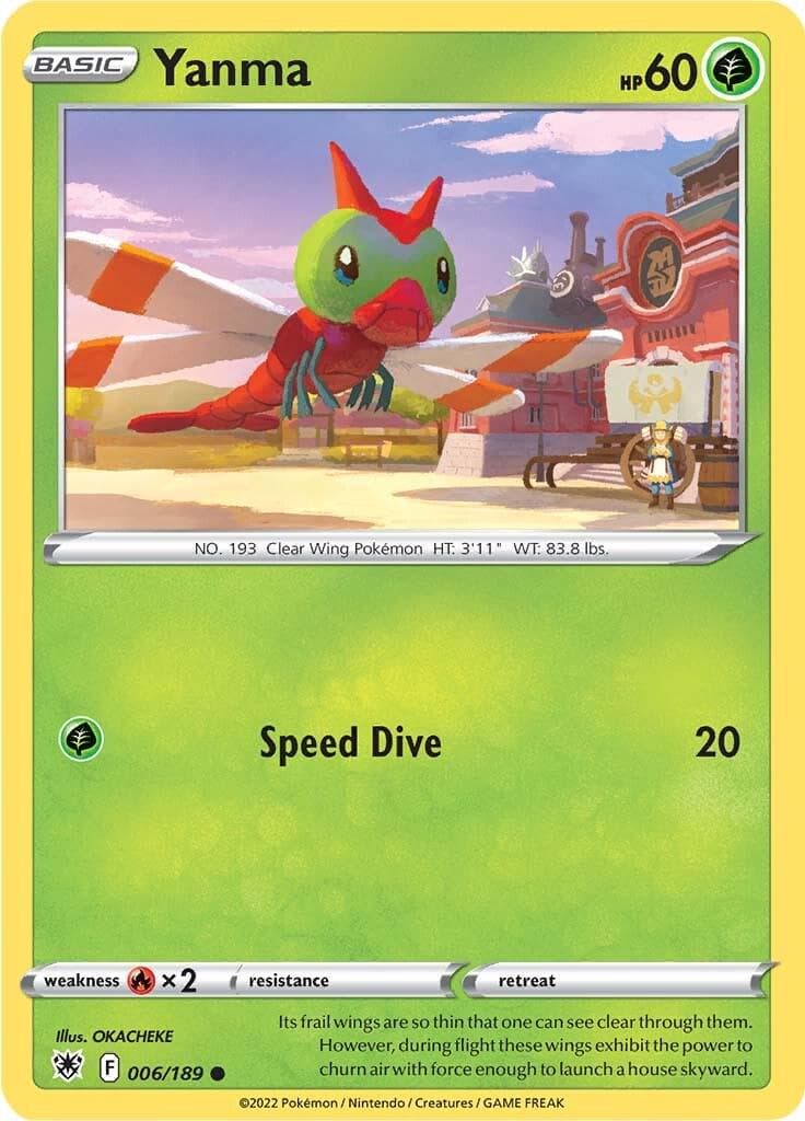 Yanma #6 — Pokemon Astral Radiance