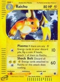 Raichu #25 — Pokemon Expedition