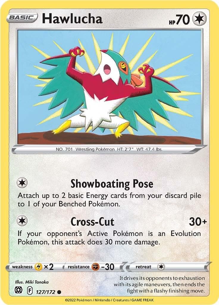 Hawlucha #127 — Pokemon Brilliant Stars