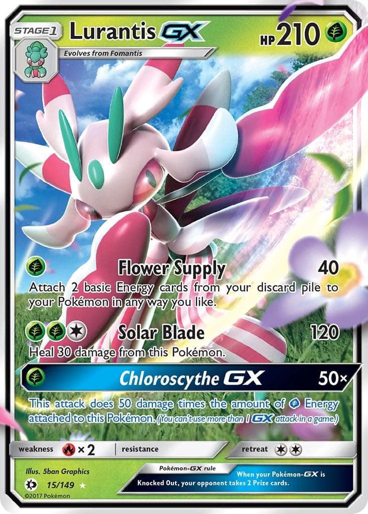 Lurantis GX #15 — Pokemon Sun & Moon