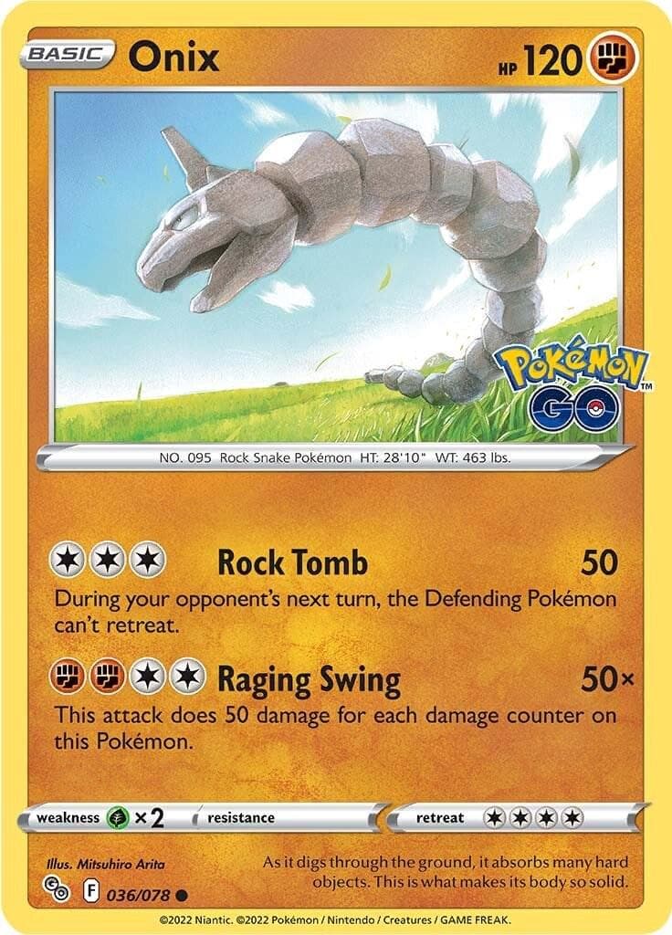 Onix #36 — Pokemon Go