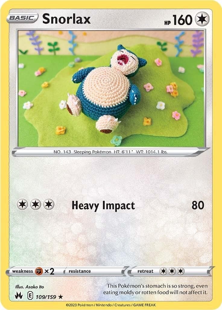 Snorlax #109 — Pokemon Crown Zenith