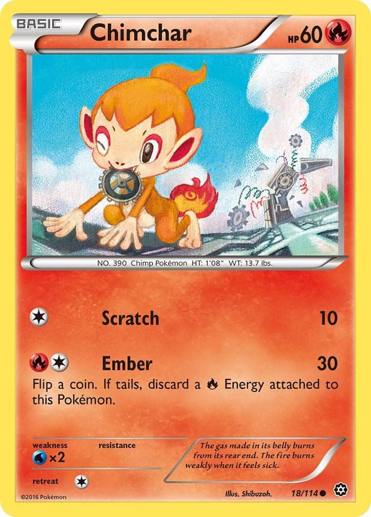 Chimchar #18 — Pokemon Steam Siege