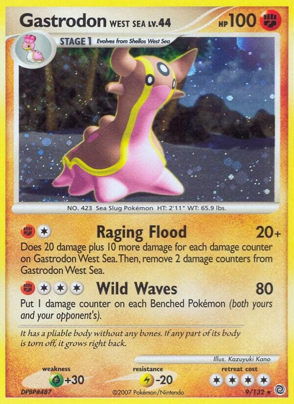 Gastrodon West Sea #9 — Pokemon Secret Wonders