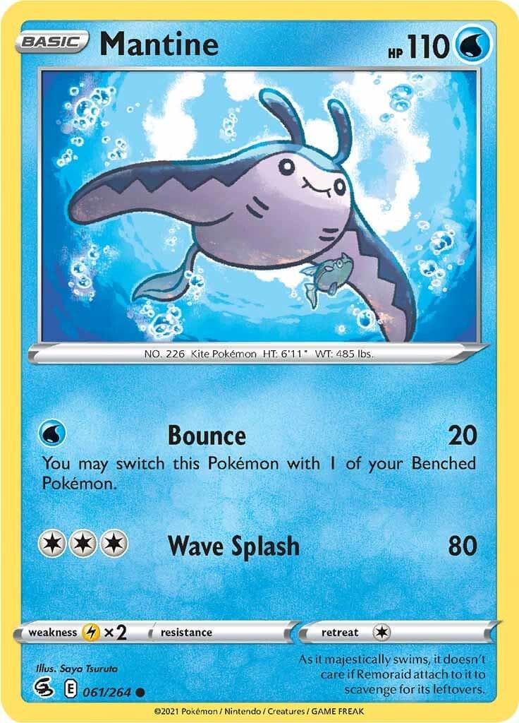 Mantine #61 — Pokemon Fusion Strike