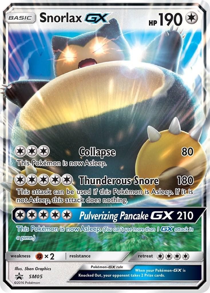 Snorlax GX #SM05 — Pokemon Promo