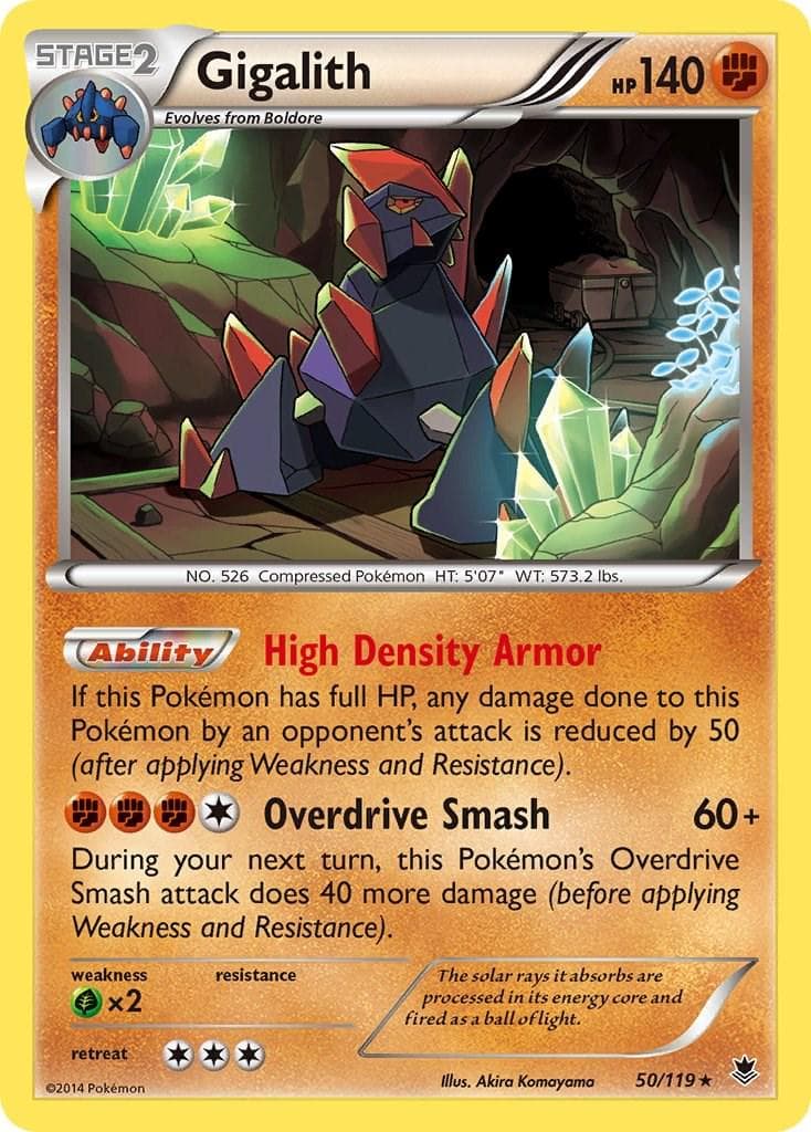 Gigalith #50 — Pokemon Phantom Forces