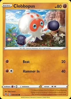 Clobbopus #100 — Pokemon Vivid Voltage
