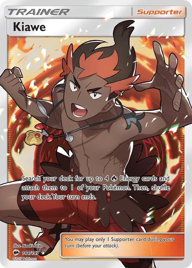 Kiawe #144 — Pokemon Burning Shadows