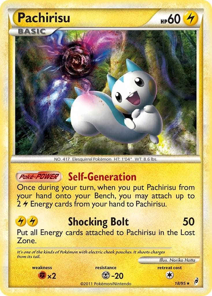 Pachirisu #18 — Pokemon Call of Legends