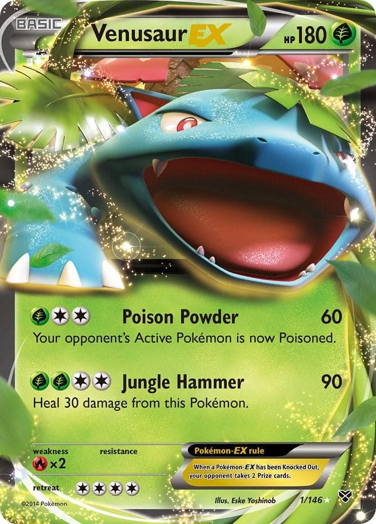 Venusaur EX #1 — Pokemon XY