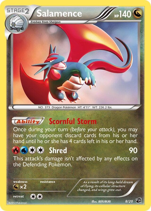 Salamence #8 — Pokemon Dragon Vault