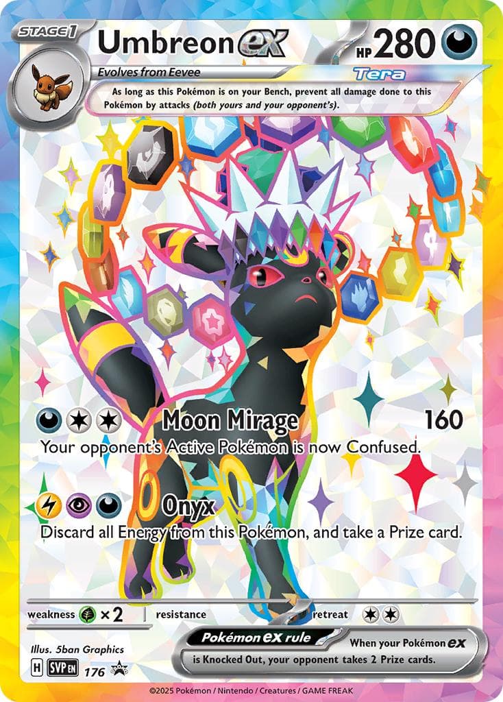 Umbreon Ex #176 — Pokemon Promo