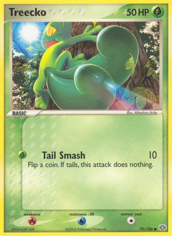 Treecko #70 — Pokemon Emerald