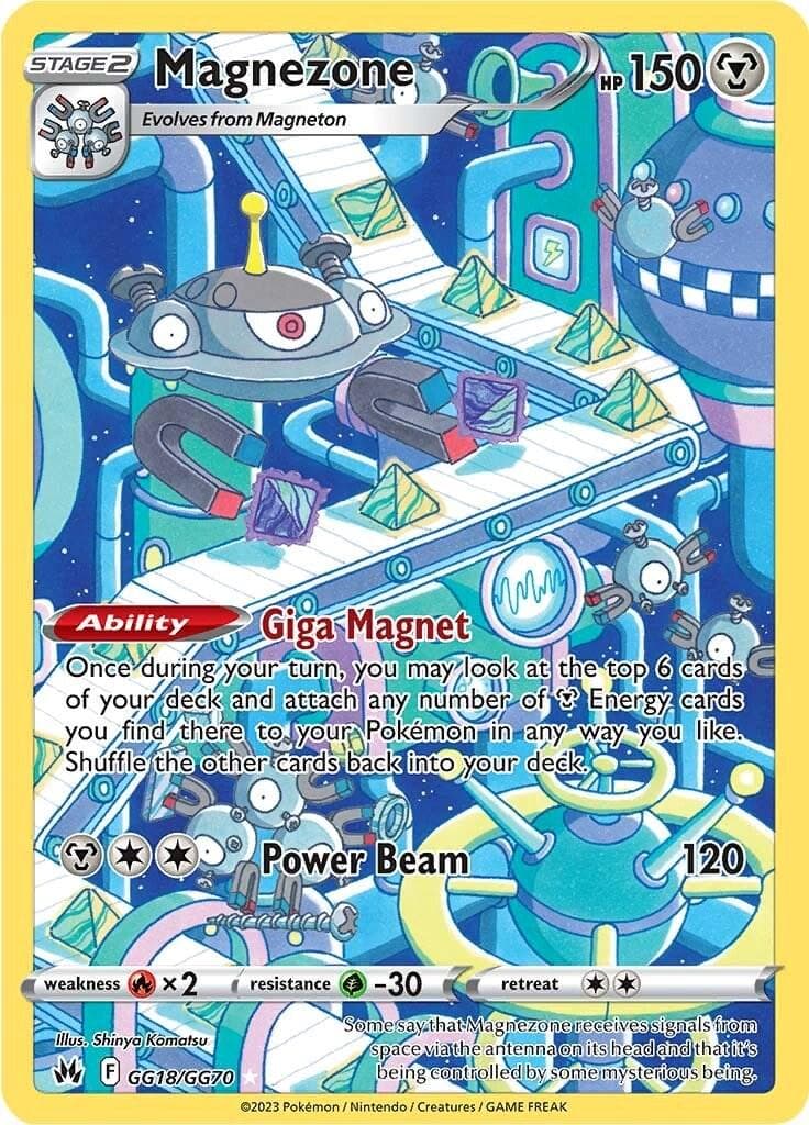 Magnezone #GG18 — Pokemon Crown Zenith