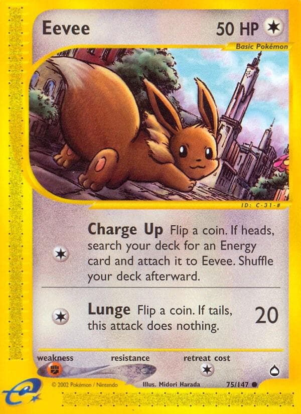 Eevee #75 — Pokemon Aquapolis