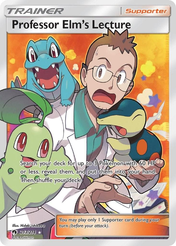 Professor Elm's Lecture #213 — Pokemon Lost Thunder