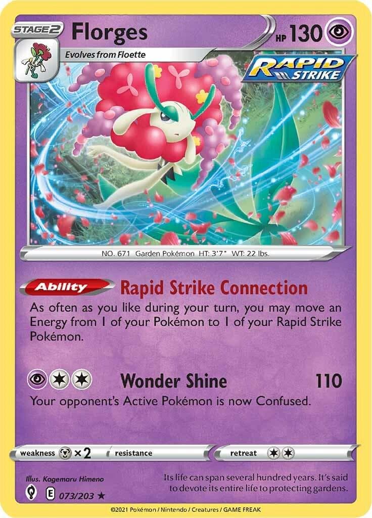 Florges #73 — Pokemon Evolving Skies