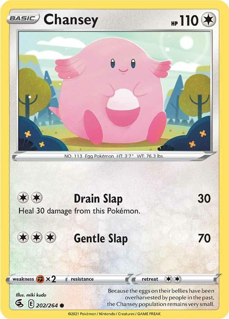 Chansey #202 — Pokemon Fusion Strike