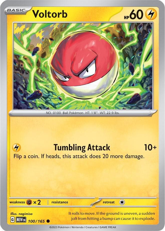 Voltorb #100 — Pokemon Scarlet & Violet 151