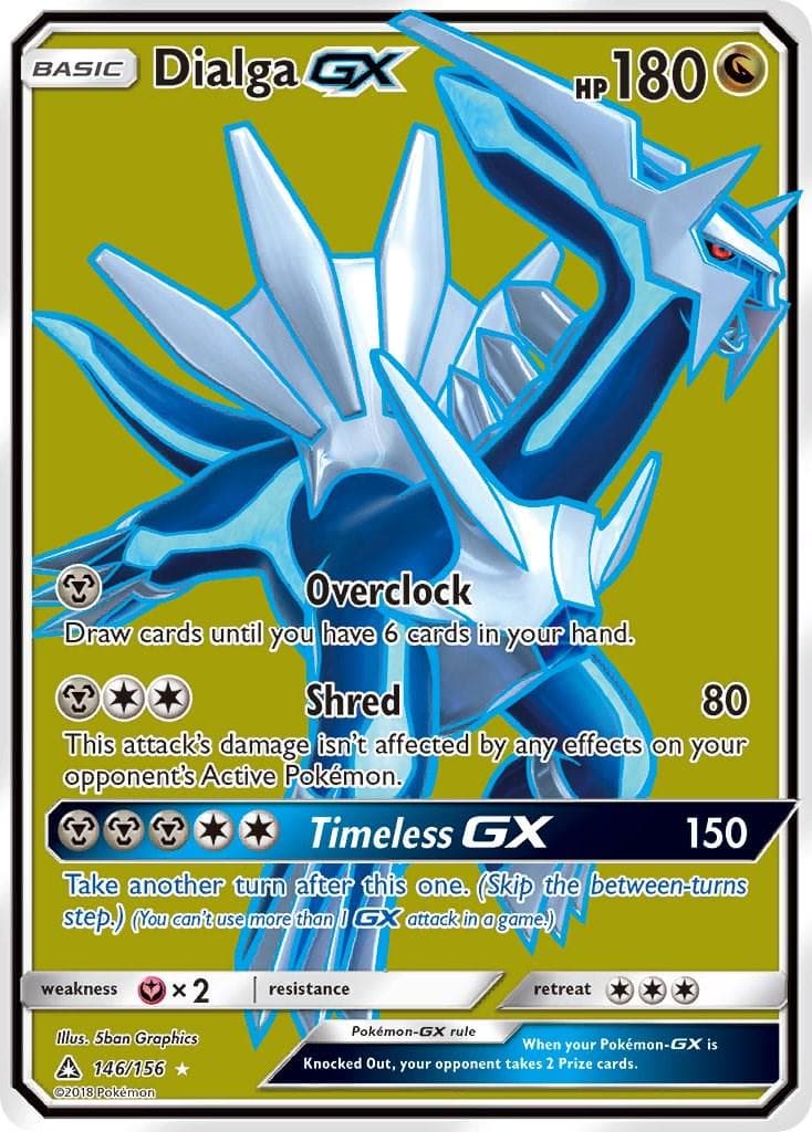 Dialga GX #146 — Pokemon Ultra Prism