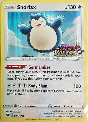 Snorlax #SWSH068 — Pokemon Promo