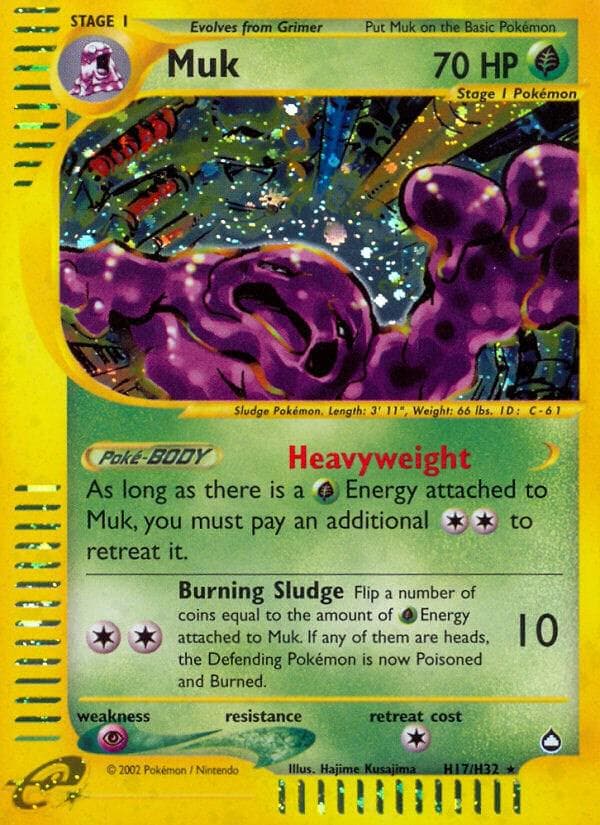 Muk #H17 — Pokemon Aquapolis