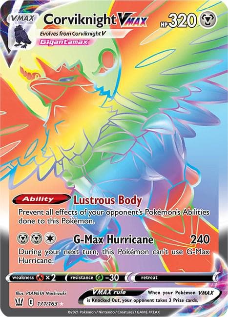 Corviknight VMAX #171 — Pokemon Battle Styles