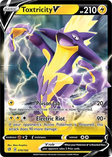 Toxtricity V #70 — Pokemon Rebel Clash