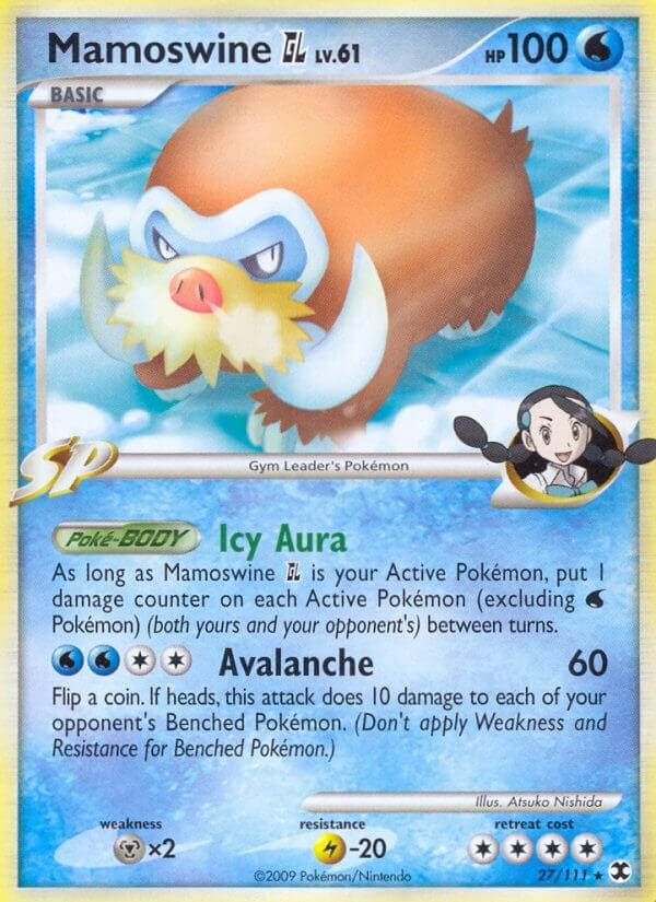 Mamoswine GL #27 — Pokemon Rising Rivals